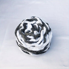Hand Woven Ice Chunky Yarn Hook Shoe Seat Cushion Diy Woven Scarf