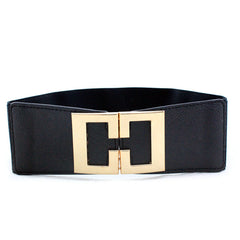 Wide Waistband Women's Elastic Belt for Dress Decoration