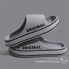 Men's Lightweight Open Toe Slippers for Shower Spring Summer