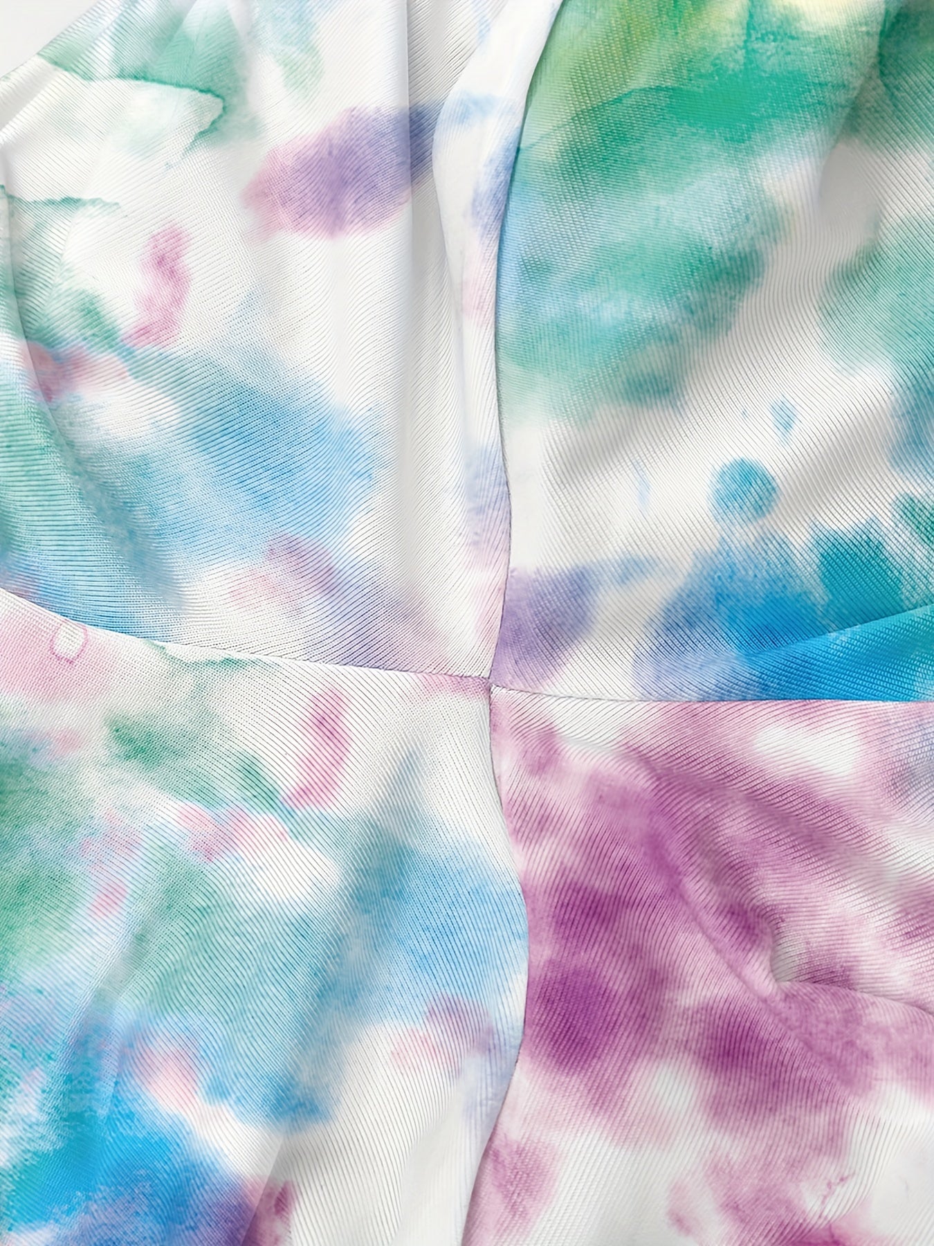 Girls Tie Dye Fleece Leggings Footless Tights Ants Bottom Kids Clothes