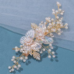 Girls Butterfly Faux Pearl Hairpin Rhinestone Fairy Hairpin