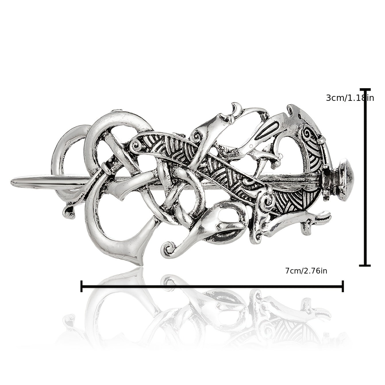 Monster Hair Slide Nordic Vintage Headwear Non Slip Accessory