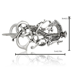 Monster Hair Slide Nordic Vintage Headwear Non Slip Accessory