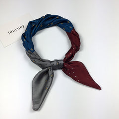 Gentleman Retro Silk Scarf Square Scarf