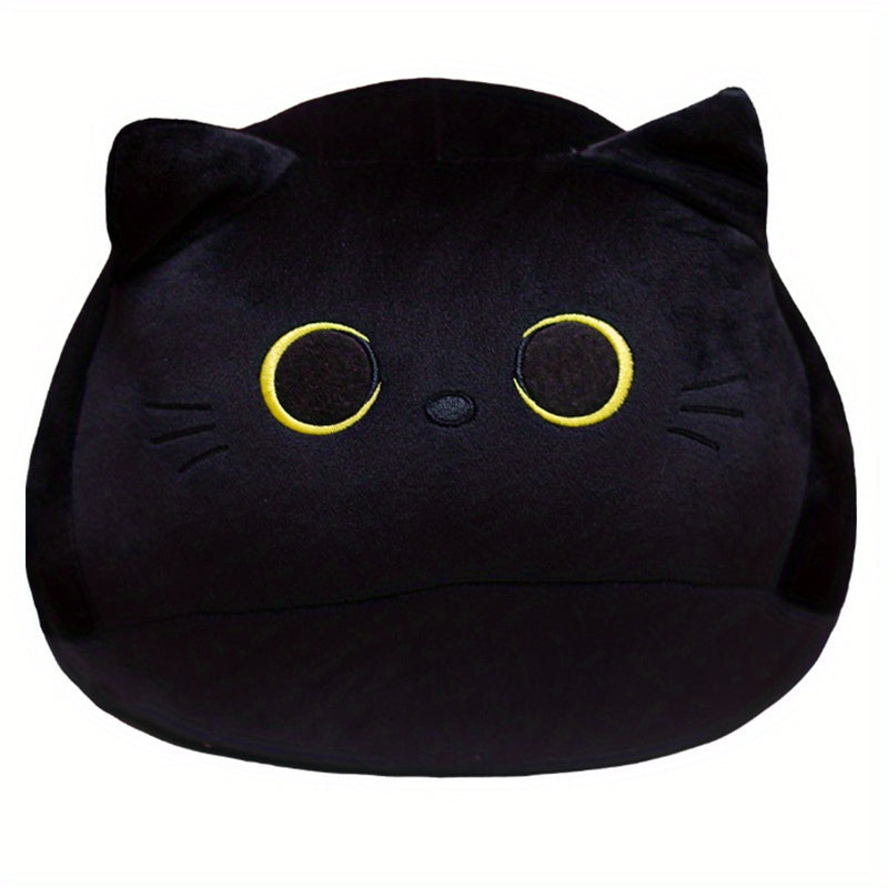 Grey Cat Throw Pillow Plush Doll Gift Decoration Doll