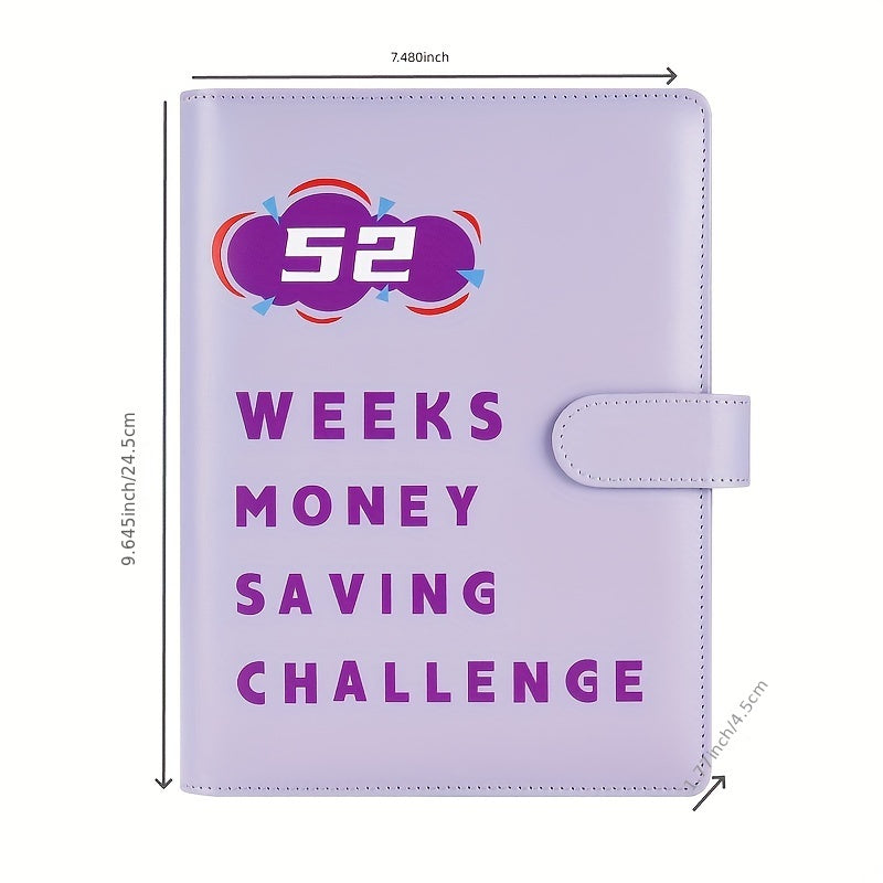 52 Week Money Saving Challenge Binder Budget Binder