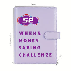 52 Week Money Saving Challenge Binder Budget Binder