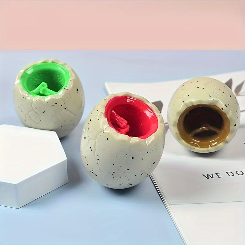 Dinosaur Egg Squeeze Toys Cups Birthday Party Prizes Halloween Christmas