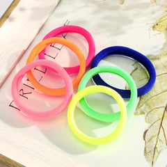 50pcs Elastic Hair Tied Rope Hair Band for Women Men Boys Girls