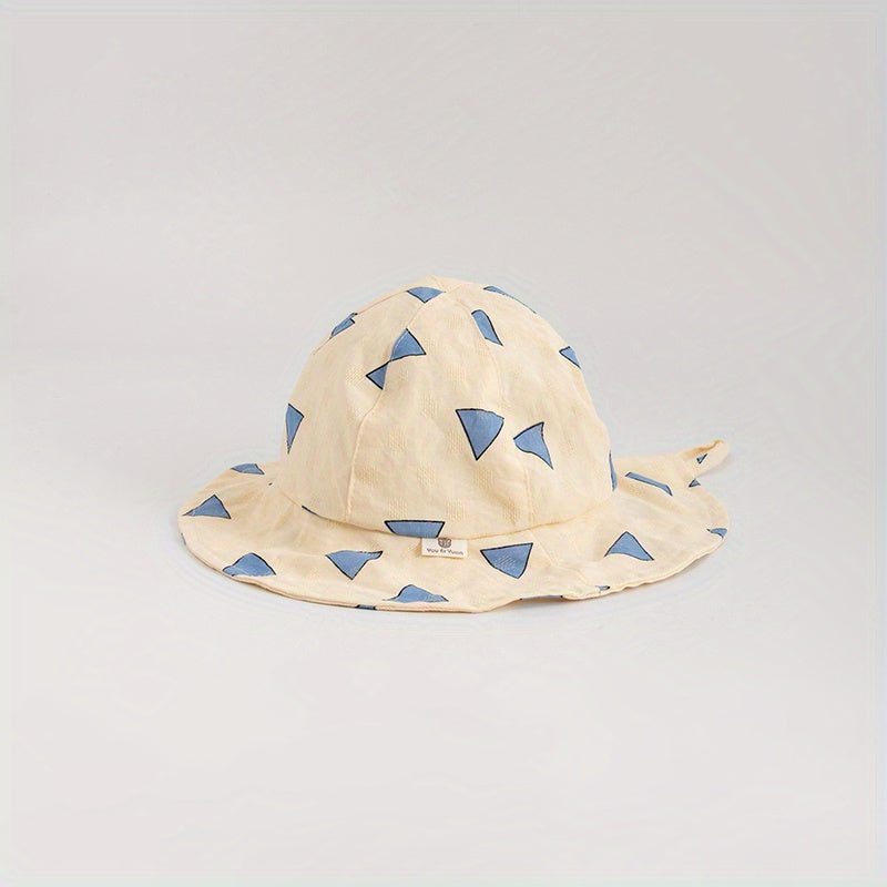 Unisex Baby Sunscreen Hat Fisherman Hat Children's Basin Hat Summer Sun Hat