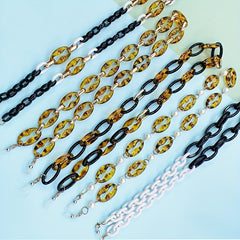 Acrylic Glasses Rope Chain for Anti-drop, Hanging Neck, Clear