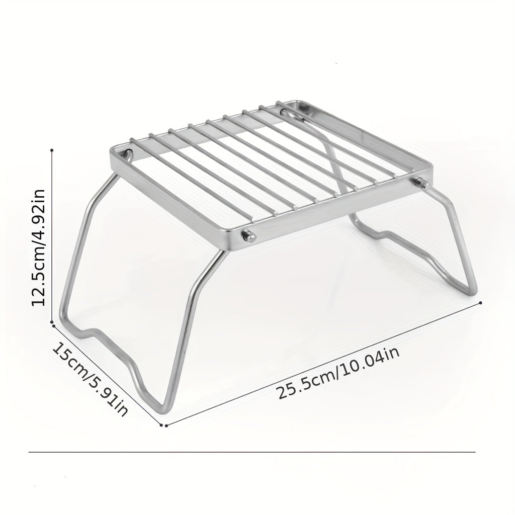 Portable Folding Grill for Outdoor BBQs & Camping