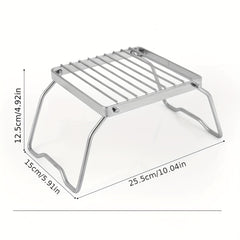 Portable Folding Grill for Outdoor BBQs & Camping