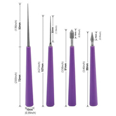 Diamond File Cutter Set Bead Reamer Needle Jewelry Tool