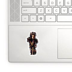 Jon Snow Sticker with Kiss Cut - Game of Thrones Fan Art