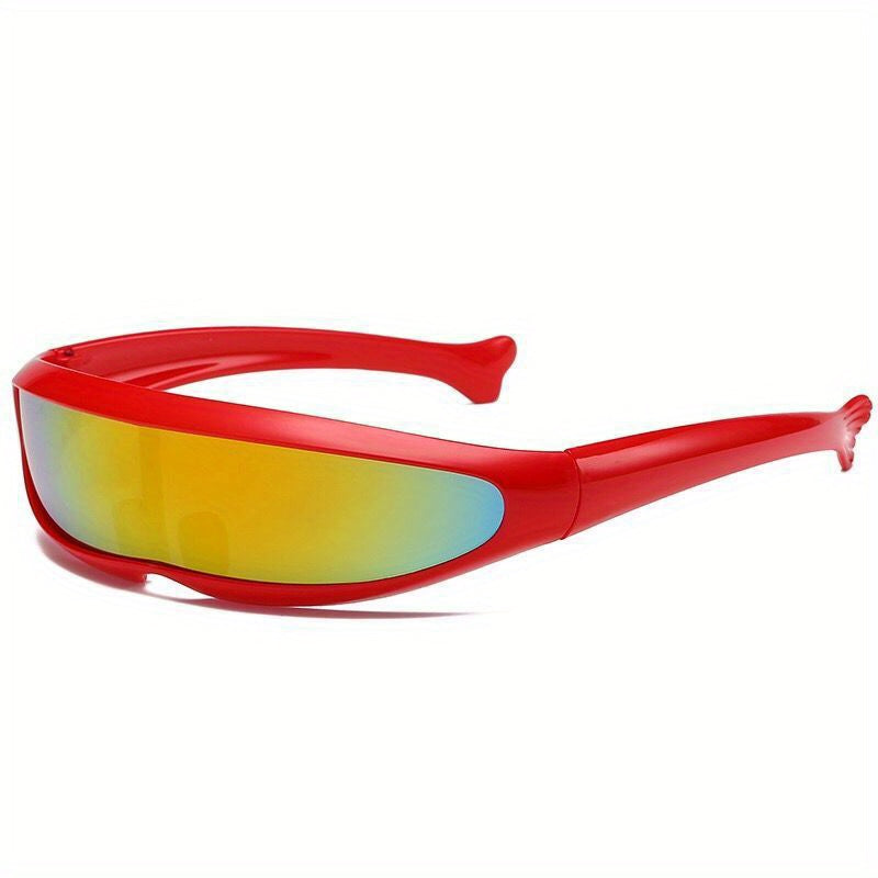 Men's Futuristic Sunglasses UV Protection Eyewear For Party