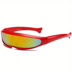 Men's Futuristic Sunglasses UV Protection Eyewear For Party