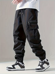 Men's Long Pants with Pockets for Work & Mountaineering