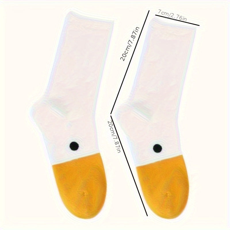 Untitled Goose Game Socks Funny Casual Animal Cotton Unisex