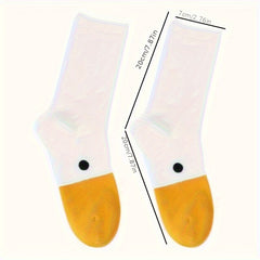 Untitled Goose Game Socks Funny Casual Animal Cotton Unisex