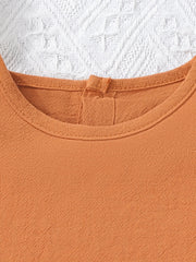 Autumn Baby Solid Long Sleeve Cotton Romper