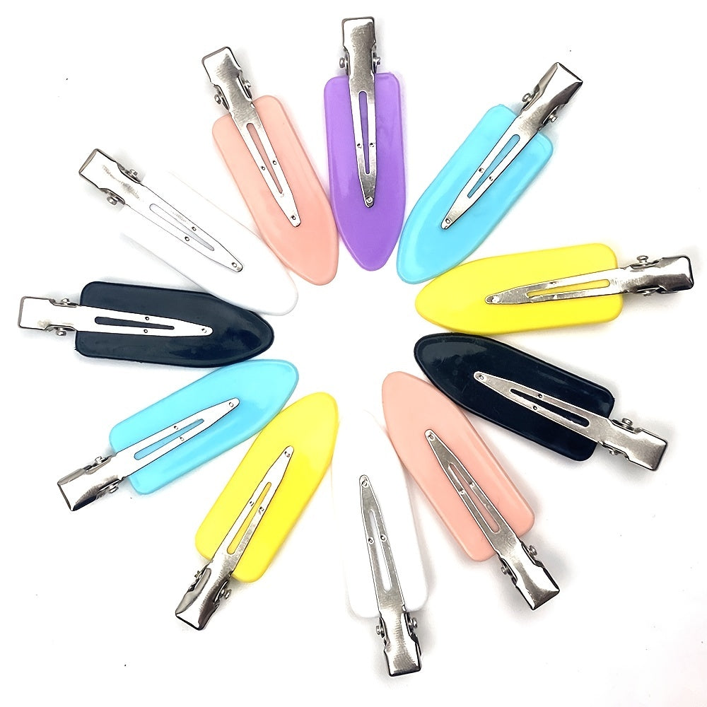 Solid Duck Billed Hair Clip Non-slip Bangs Clip