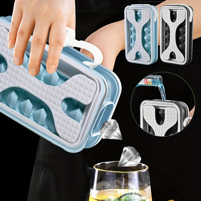 2in1 Hockey Pot Ice Cube & Ball Maker Silicone Mold