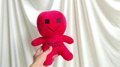 Forsaken C00lkidd Red Plush Toy Join Today Text