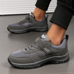 Men's High Top Snow Boots Cozy Non-slip Plush Outdoor Hiking Shoes