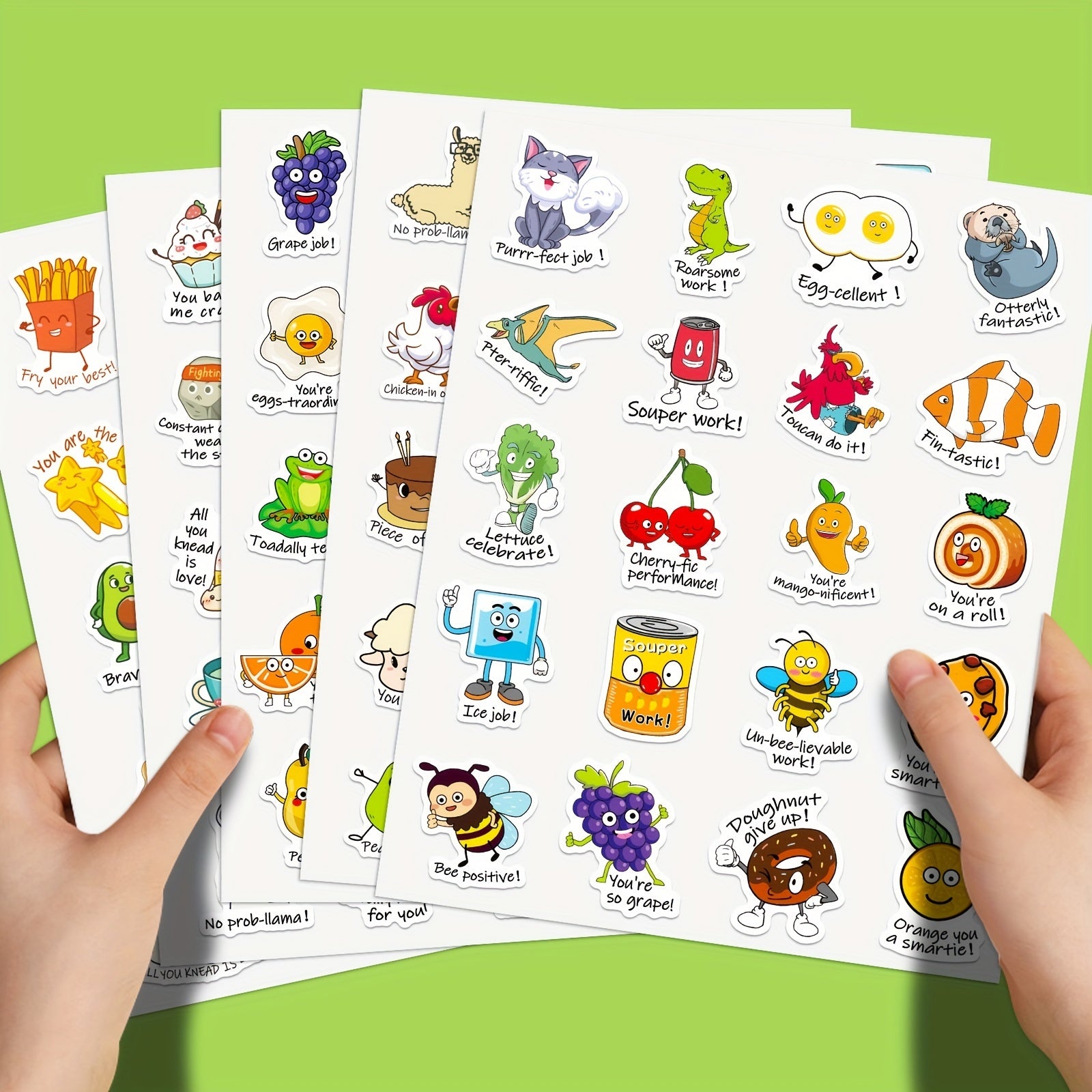 100pcs Punny Teacher Stickers For Students - Funny Classroom Reward Stickers