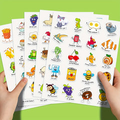 100pcs Punny Teacher Stickers For Students - Funny Classroom Reward Stickers