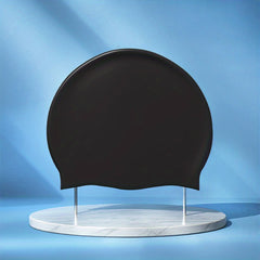 Unisex Silicone Swim Cap Waterproof Non Slip Elastic Men Women