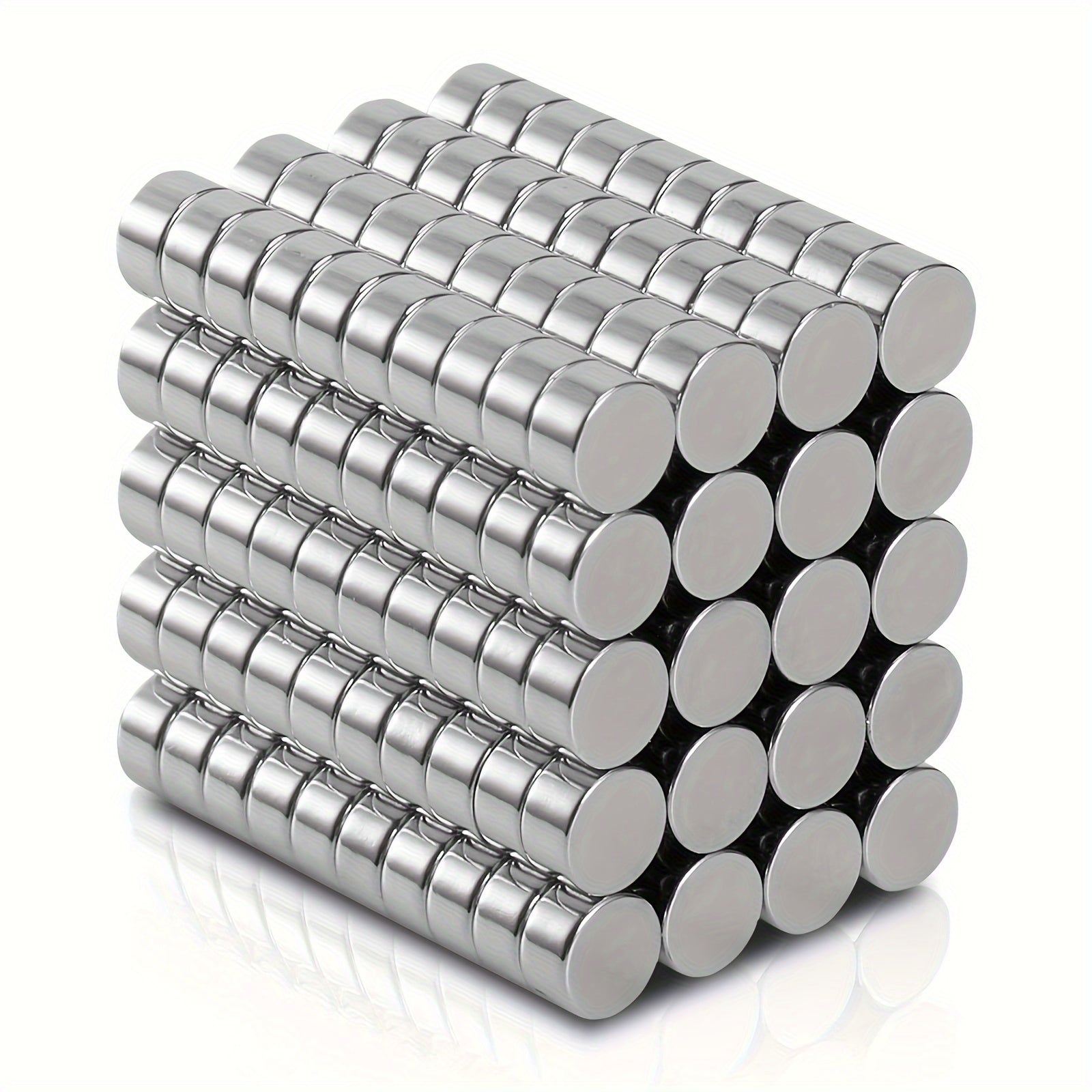 Small Neodynium Magnets 5x3mm for Whiteboard, Fridge, Office Kitchen