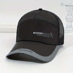Mesh Breathable Baseball Cap Quick Drying Casual Adjustable Dad Hat Unisex