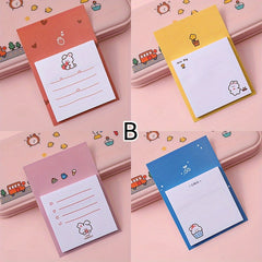4pcs 30 Sheets Animal Sticky Notes DIY Scrapbooking