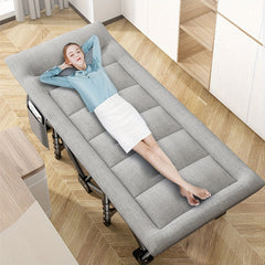 1pc Folding Bed Lightweight Camping Cot Outdoor Leisure Office Break