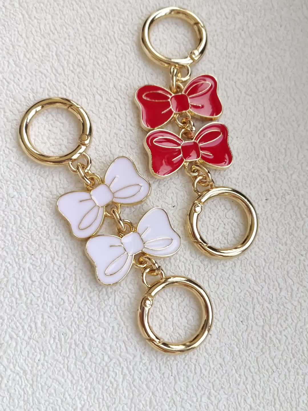 Butterfly Bag Charm Extension Chain