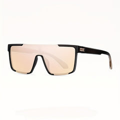 Men's Large Frame Polarized Sunglasses High Definition UV400 Protection