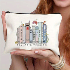 Cartoon Pattern Zipper Carry On Bag Lightweight Pouch