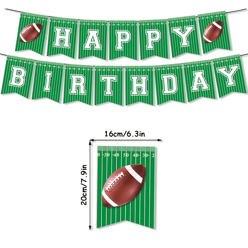 Football Themed Party Supplies for Bowl Celebrations