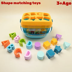 Matching Shapes & Numbers Toy Box | Educational Learning Toy