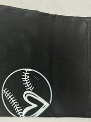  Women's Baseball Heart Print Leggings
