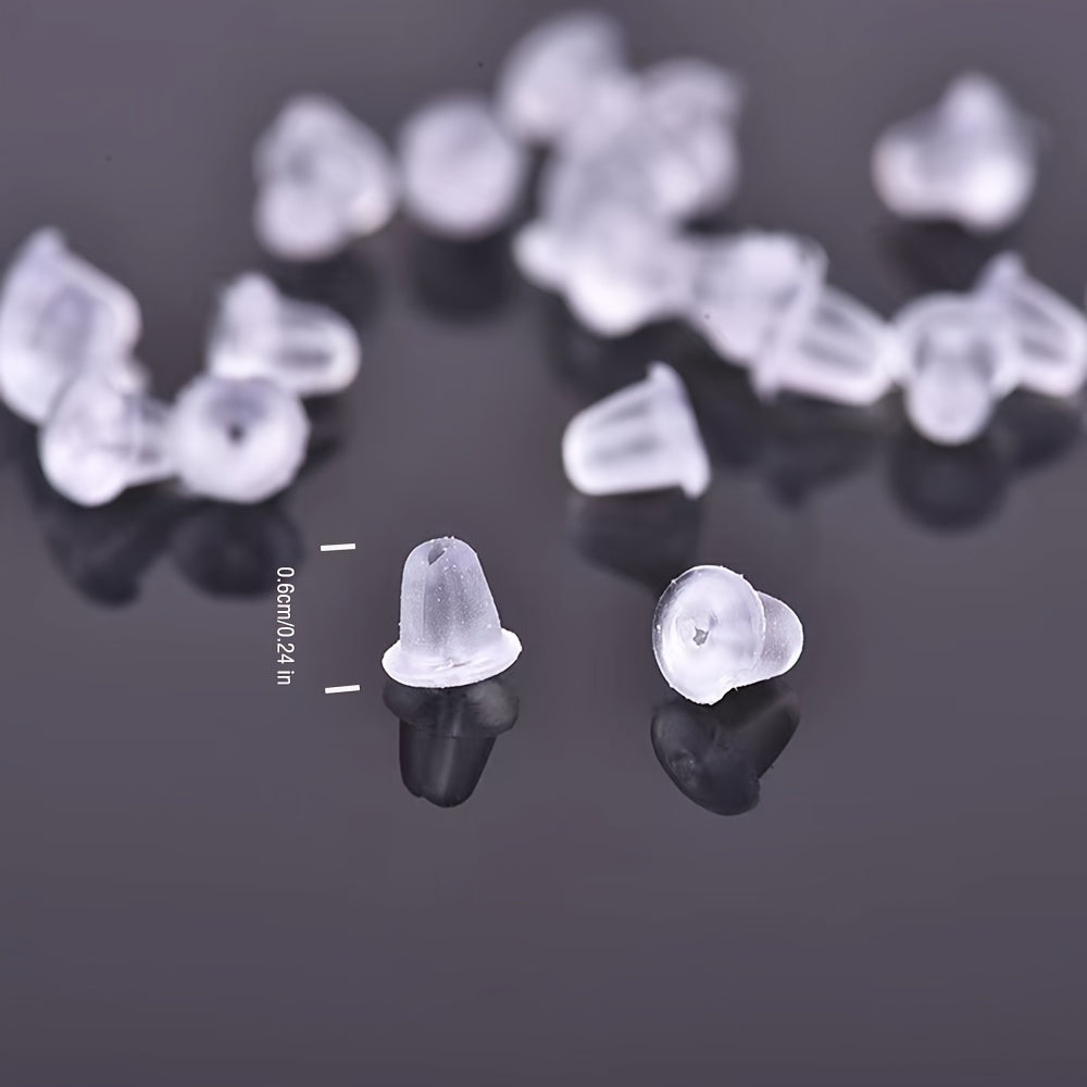 50-100pcs Earring Backings Earbud Back DIY Accessories