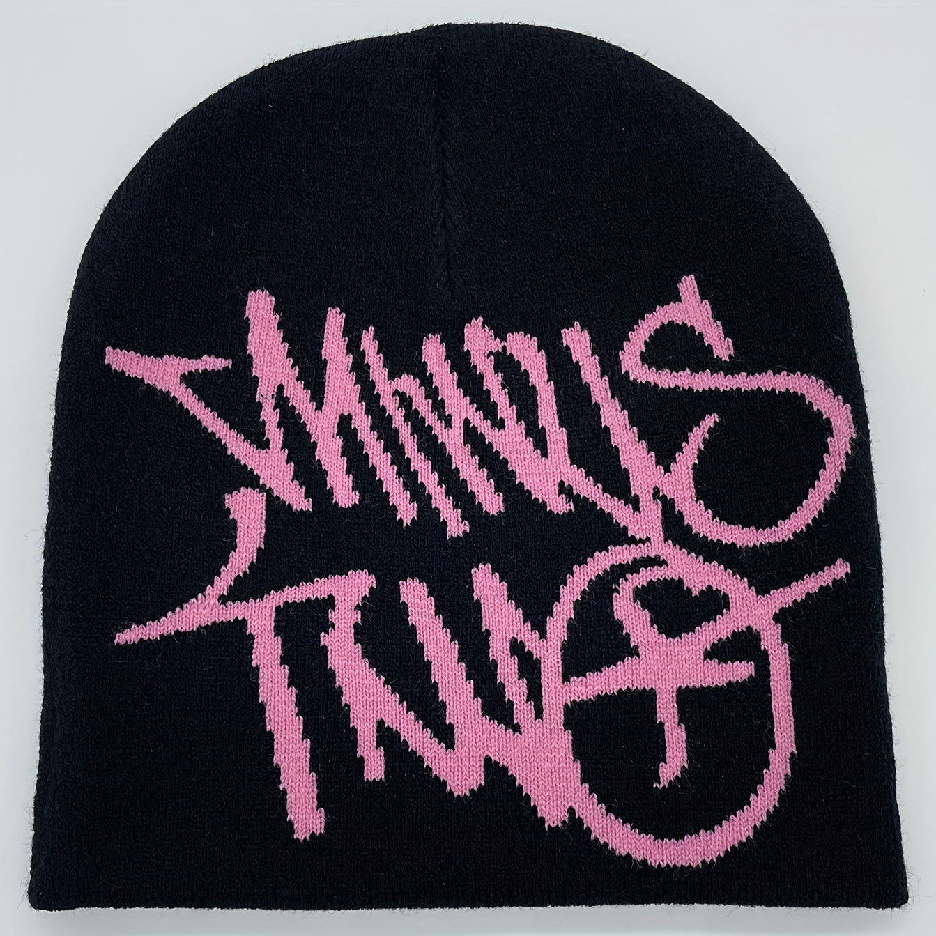 Jacquard Hip Hop Knitted Hat Warm Street Outdoor Cap