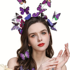 Funny Butterfly Headband Party Headdress Halloween Gift
