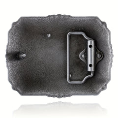 Vintage Western Cowboy Belt Buckle Cross Horse Novelty Belt Buckle