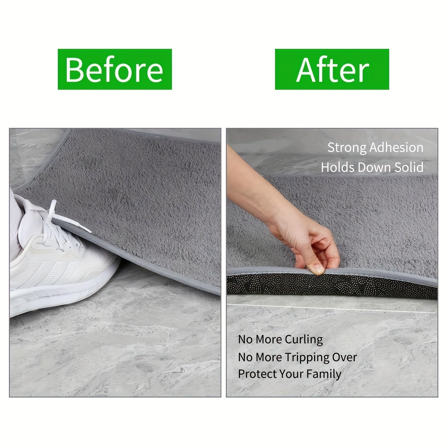 Strong Double Sided Carpet Adhesive Tape Translucent Waterproof High Viscosity