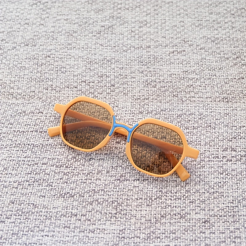 Kids Cartoon Polygon Sunglasses UV Resistant