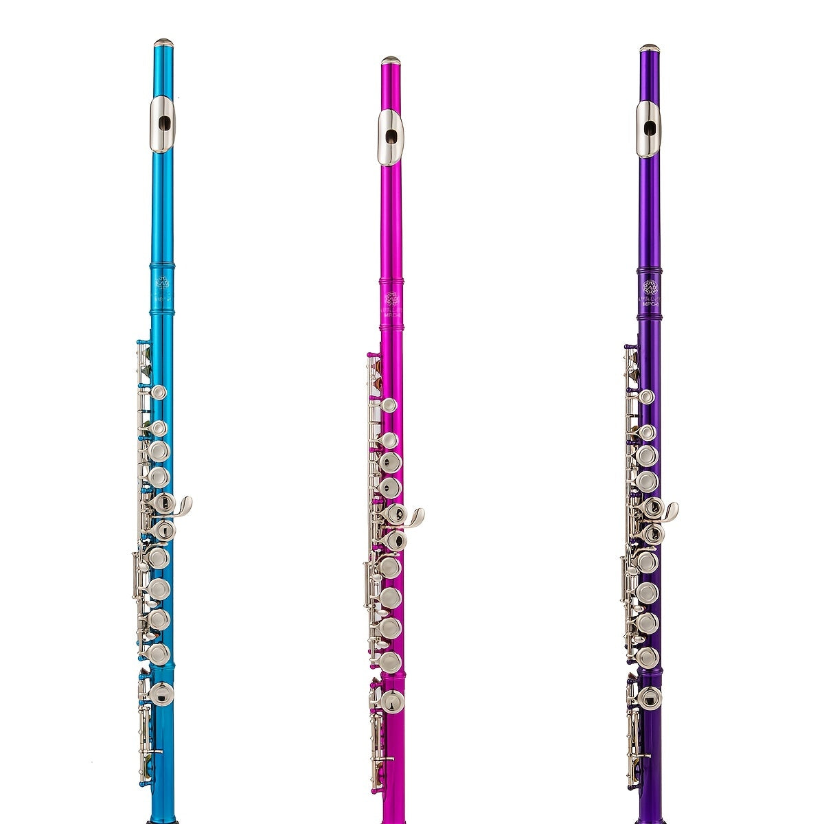 16 Hole Flute in Red Purple Color