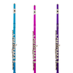 16 Hole Flute in Red Purple Color